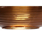 NL74399 Rome Wall  Light Switched LED Copper/Polished Chrome