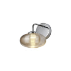 NL74409 Rome Wall  Light Switched LED Champagne/Polished Chrome