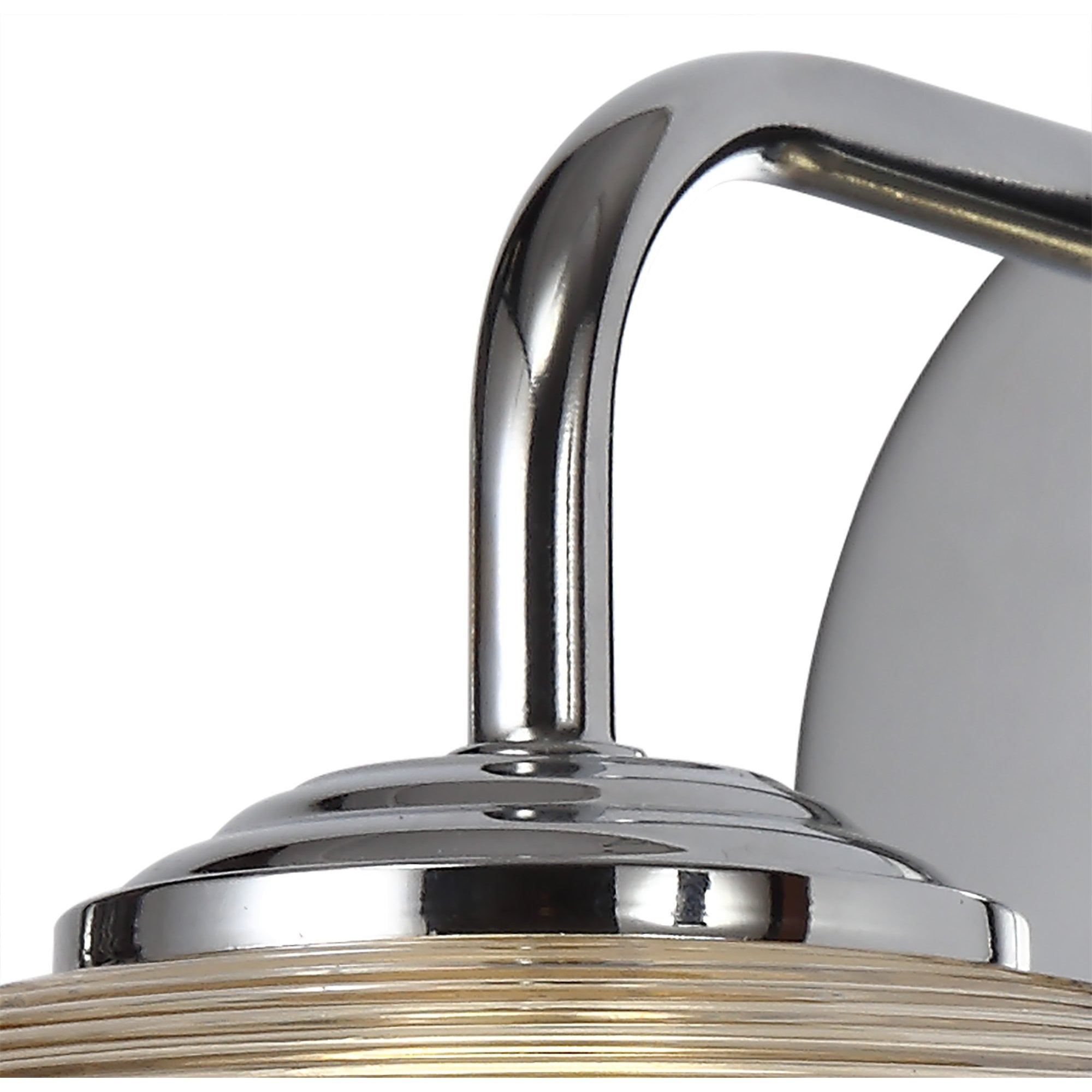 NL74409 Rome Wall  Light Switched LED Champagne/Polished Chrome