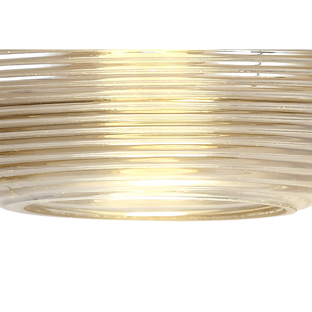 NL74409 Rome Wall  Light Switched LED Champagne/Polished Chrome