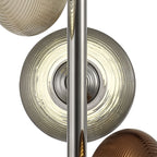 NL74419 Rome Multiple Pendant LED Smoked Copper & Champagne/Polished Chrome