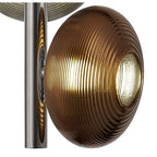 NL74419 Rome Multiple Pendant LED Smoked Copper & Champagne/Polished Chrome