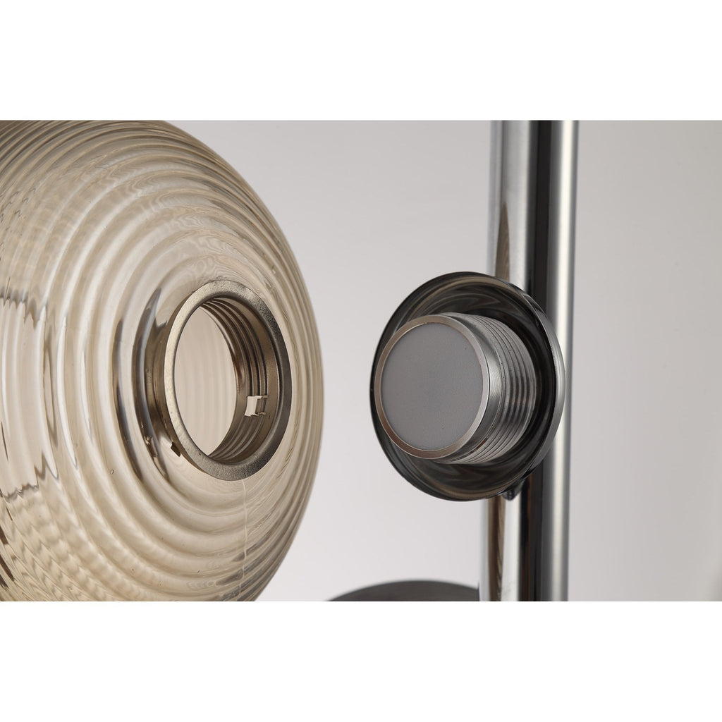 NL74419 Rome Multiple Pendant LED Smoked Copper & Champagne/Polished Chrome