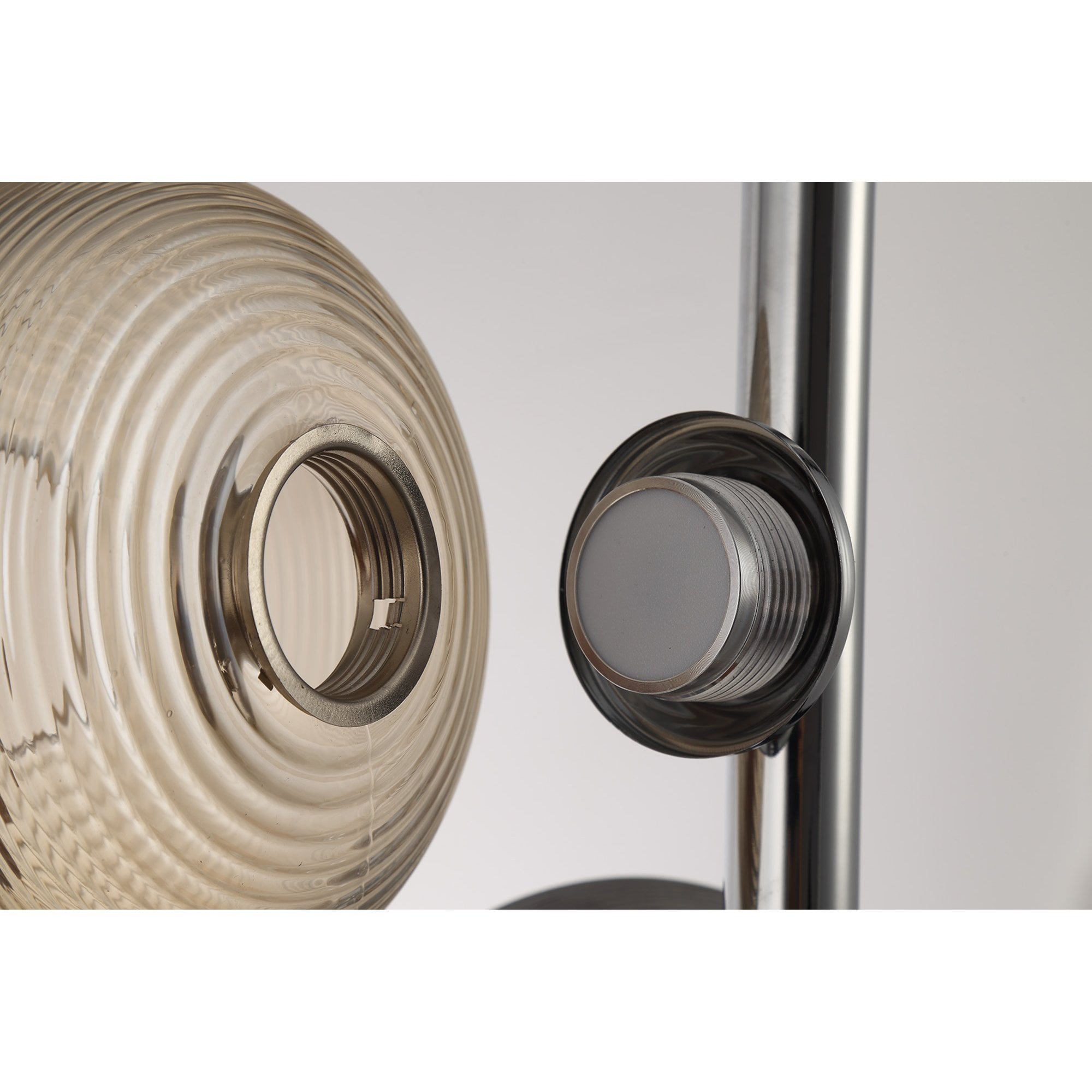 NL74419 Rome Multiple Pendant LED Smoked Copper & Champagne/Polished Chrome