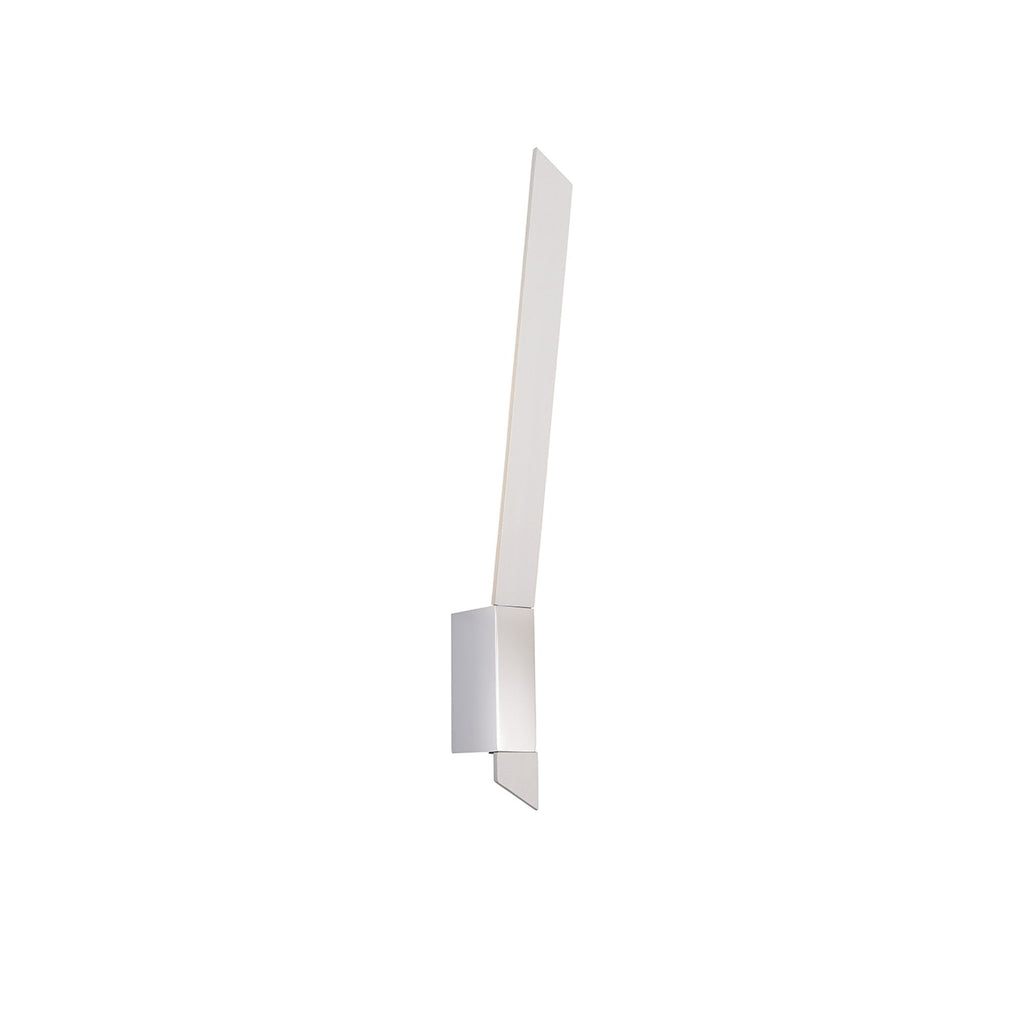 NL73609 Salva Wall Lamp LED Sand White/Polished Chrome