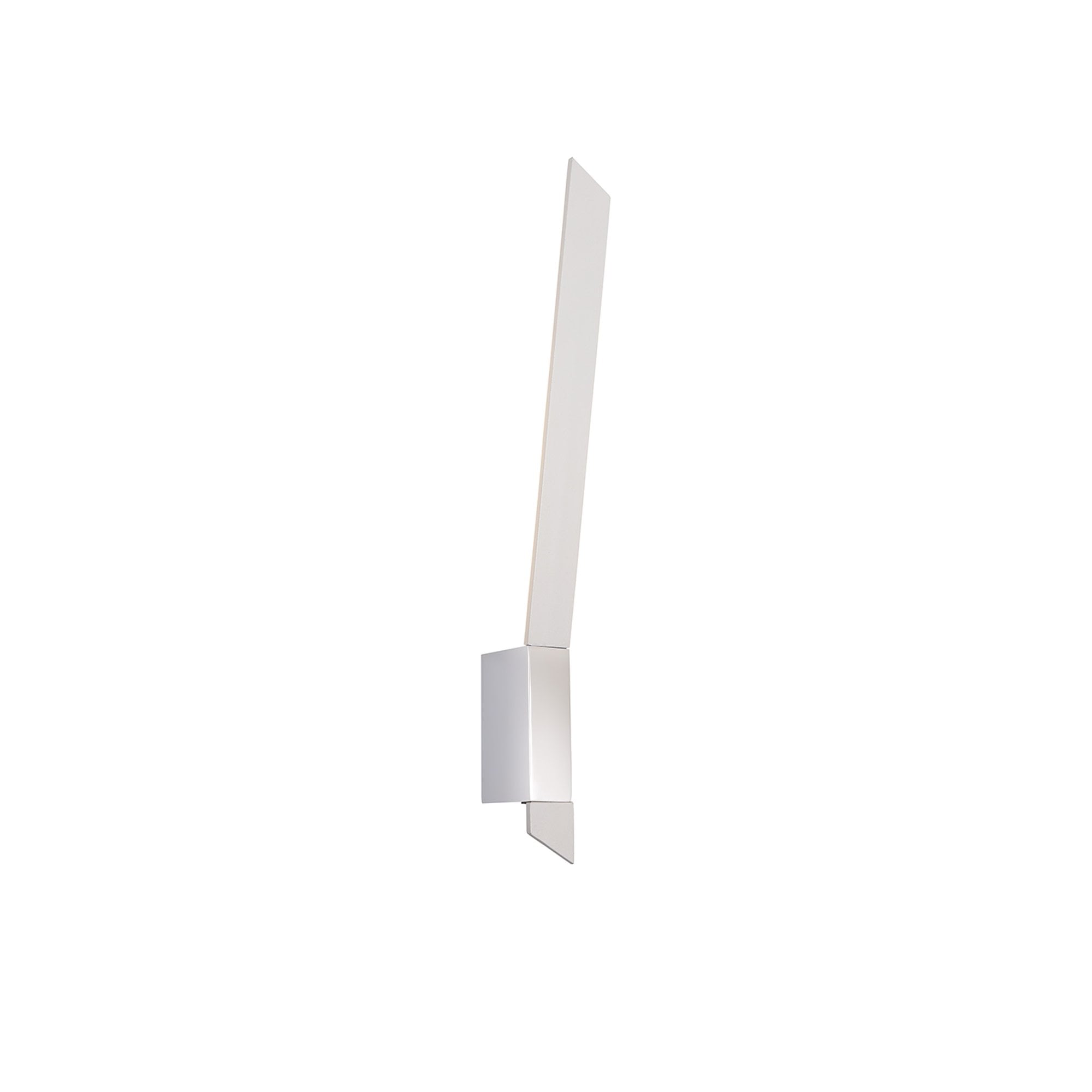 NL73609 Salva Wall Lamp LED Sand White/Polished Chrome