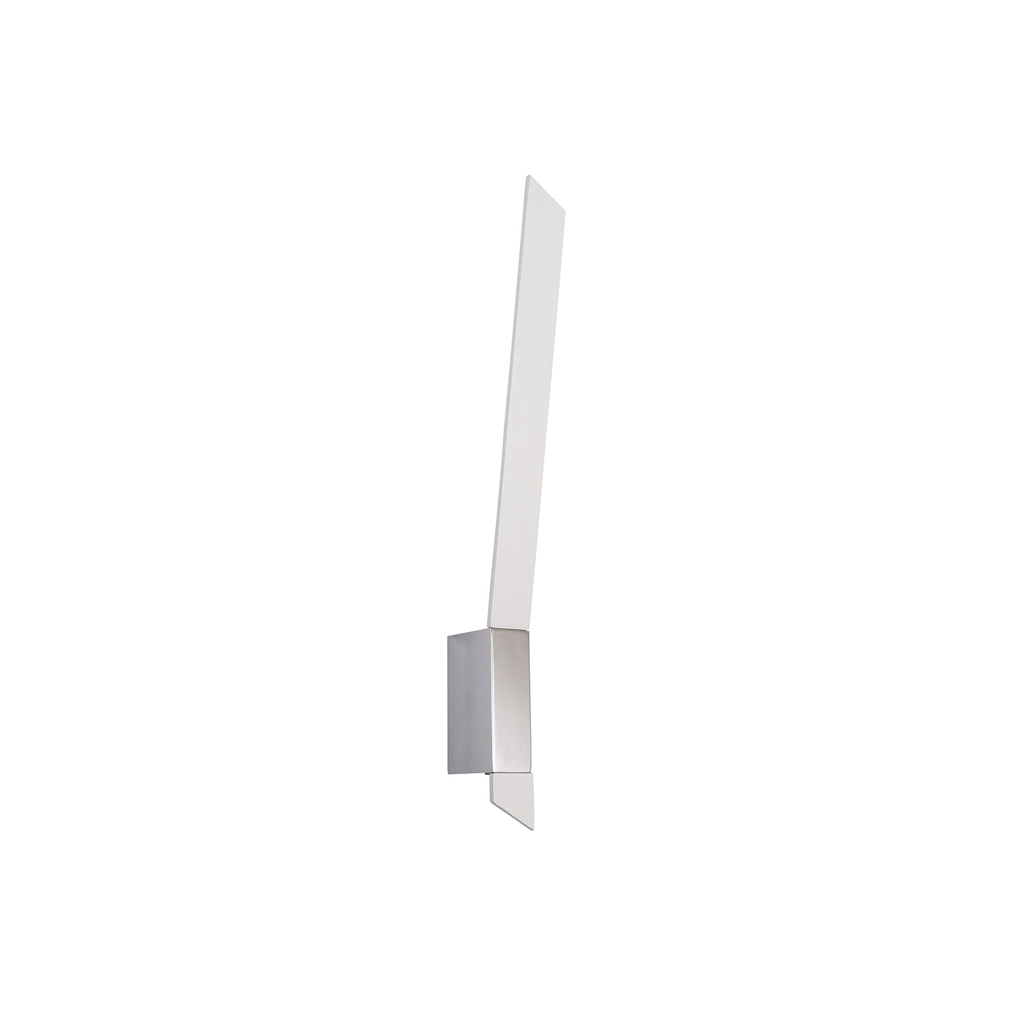 NL73609 Salva Wall Lamp LED Sand White/Polished Chrome