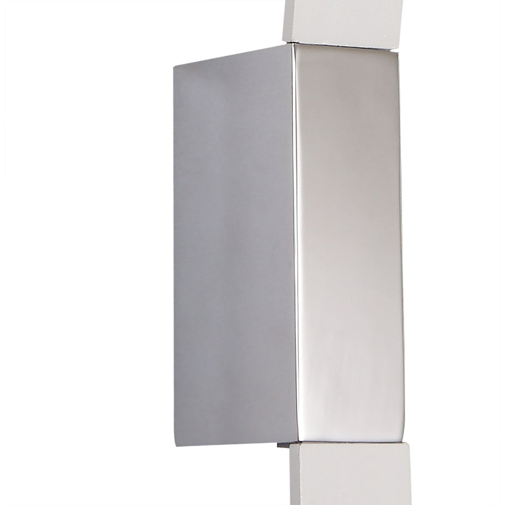 NL73609 Salva Wall Lamp LED Sand White/Polished Chrome