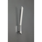 NL73609 Salva Wall Lamp LED Sand White/Polished Chrome