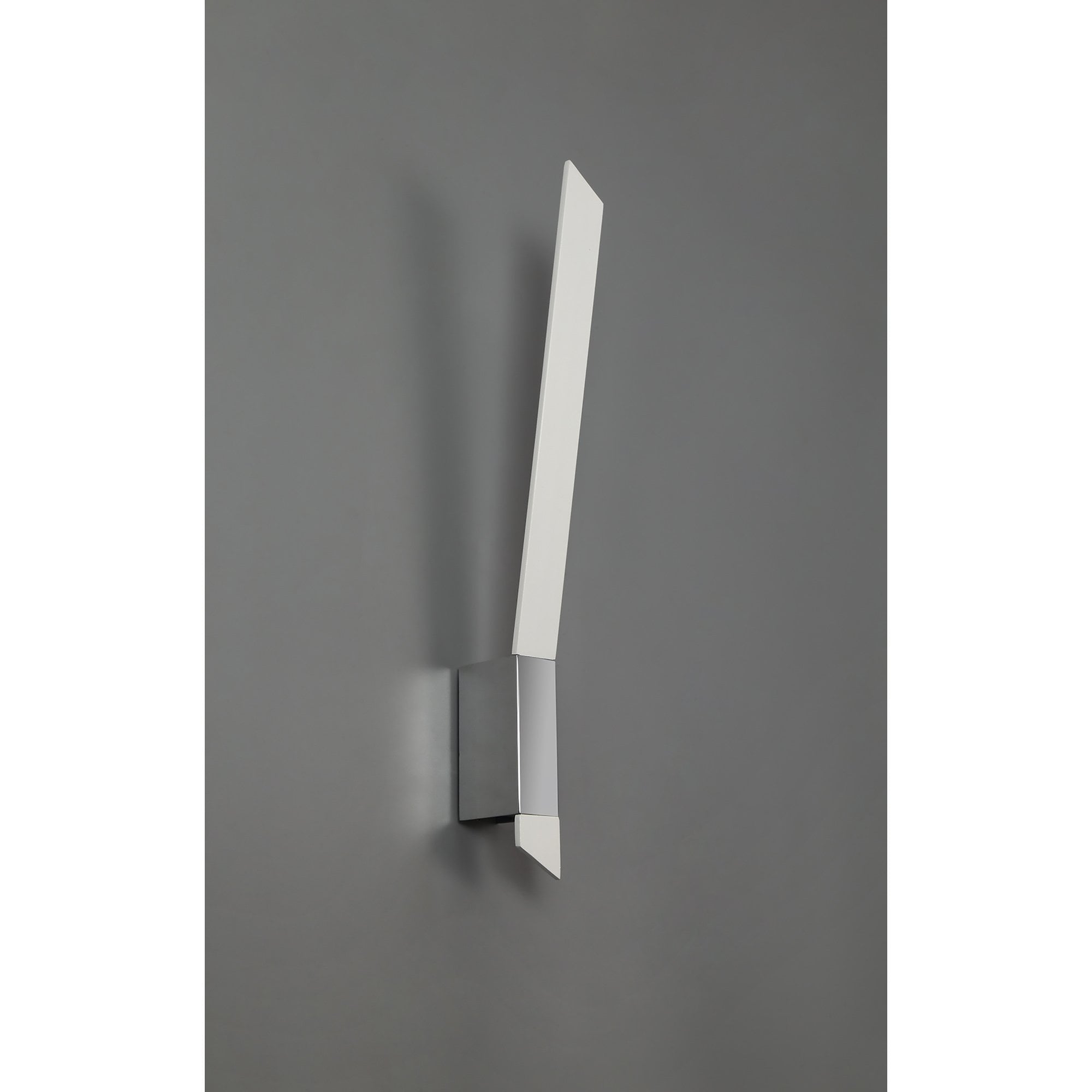 NL73609 Salva Wall Lamp LED Sand White/Polished Chrome