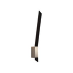NL73619 Salva Wall Lamp LED Sand Black/Satin Nickel