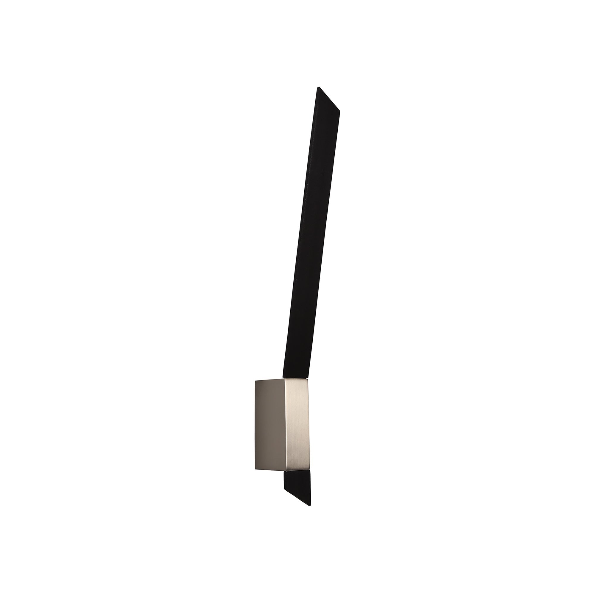 NL73619 Salva Wall Lamp LED Sand Black/Satin Nickel