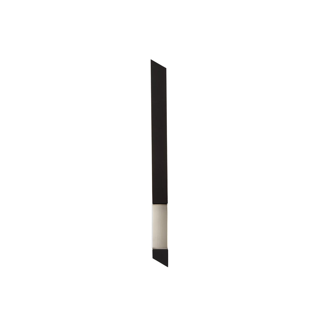 NL73619 Salva Wall Lamp LED Sand Black/Satin Nickel