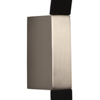 NL73619 Salva Wall Lamp LED Sand Black/Satin Nickel