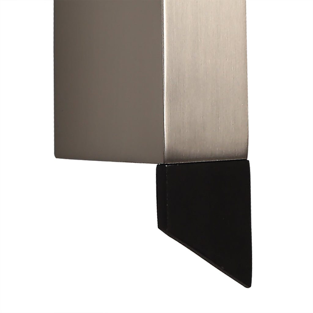 NL73619 Salva Wall Lamp LED Sand Black/Satin Nickel