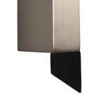NL73619 Salva Wall Lamp LED Sand Black/Satin Nickel