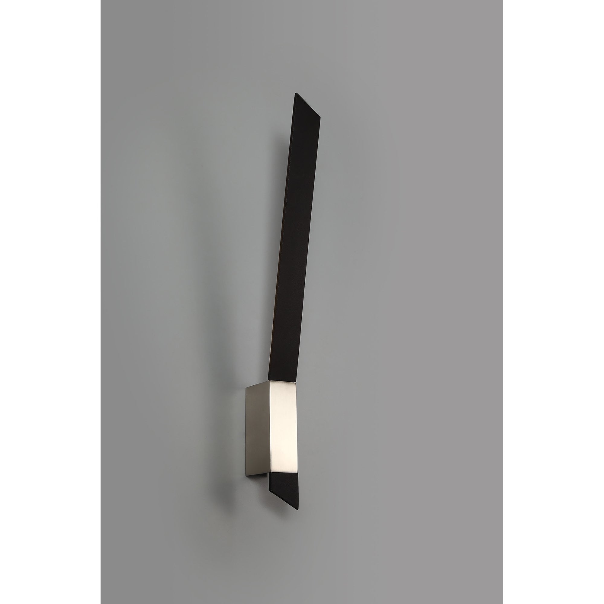 NL73619 Salva Wall Lamp LED Sand Black/Satin Nickel