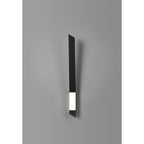 NL73619 Salva Wall Lamp LED Sand Black/Satin Nickel