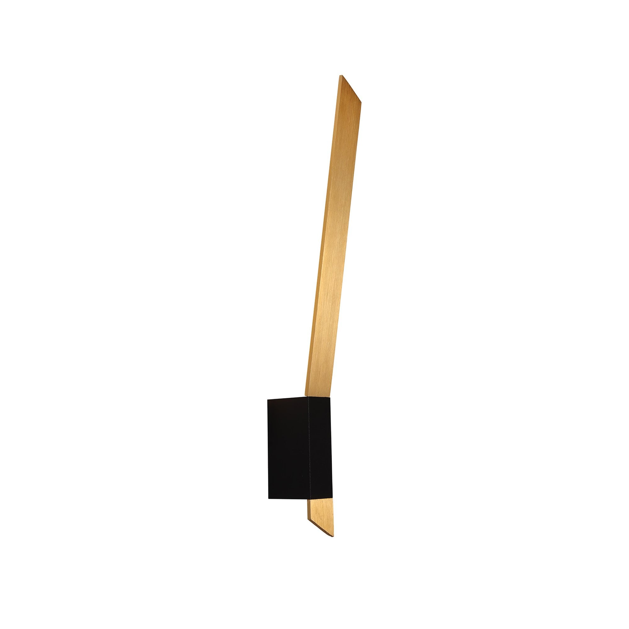 NL73629 Salva Wall Lamp LED Satin Gold/Sand Black