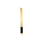 NL73629 Salva Wall Lamp LED Satin Gold/Sand Black
