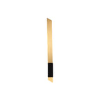 NL73629 Salva Wall Lamp LED Satin Gold/Sand Black