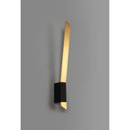 NL73629 Salva Wall Lamp LED Satin Gold/Sand Black