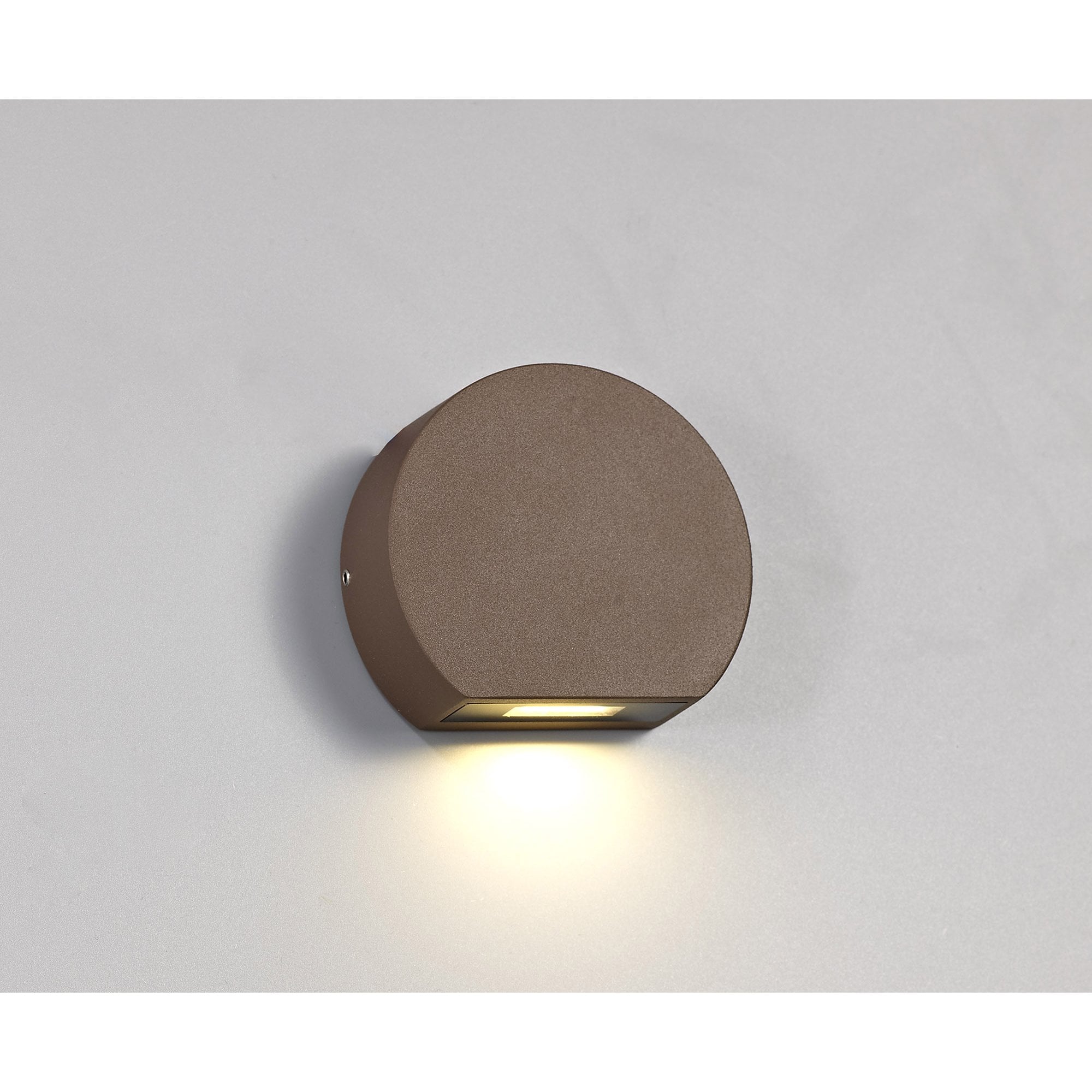NL72299 Sian Outdoor Wall Lamp LED Dark Brown