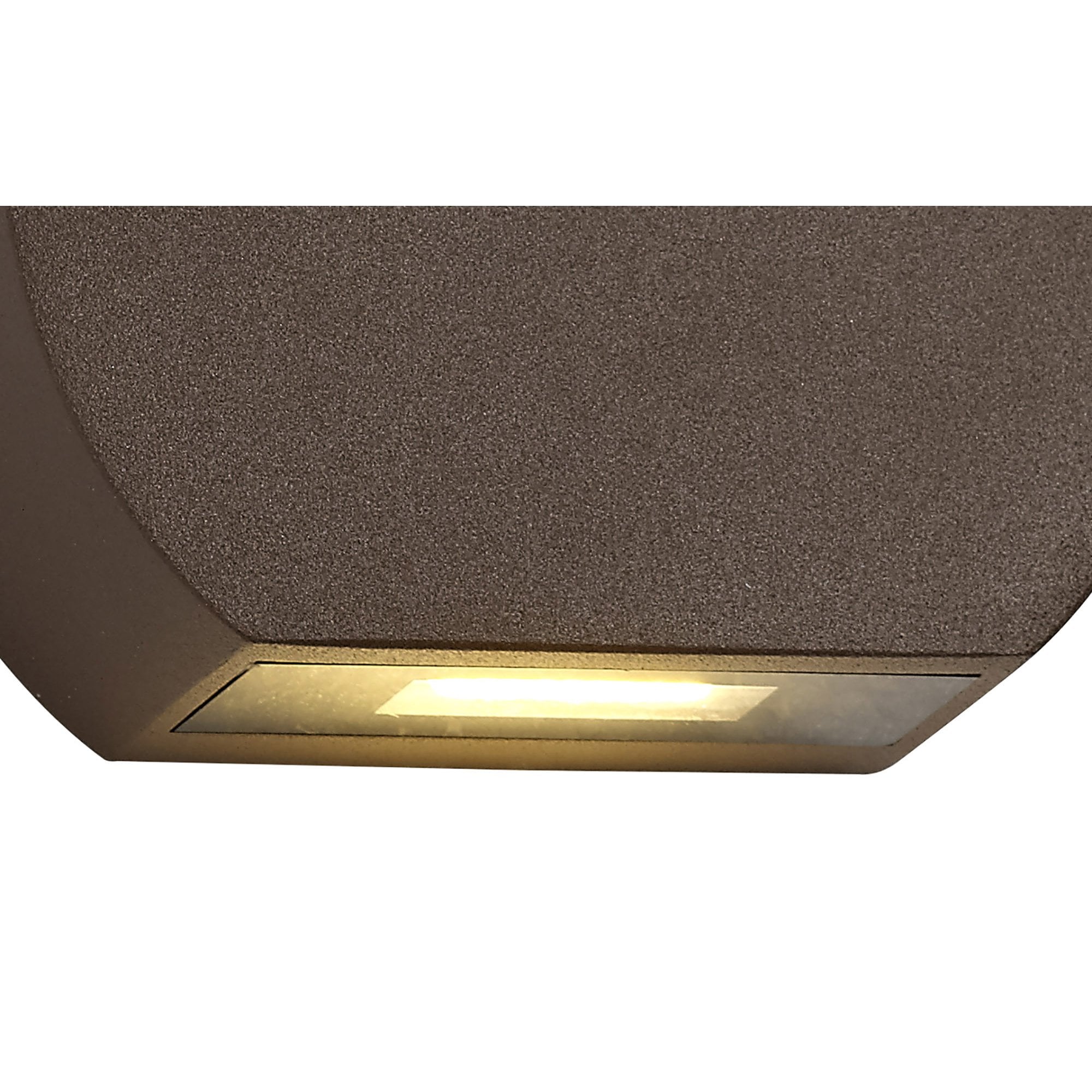 NL72299 Sian Outdoor Wall Lamp LED Dark Brown