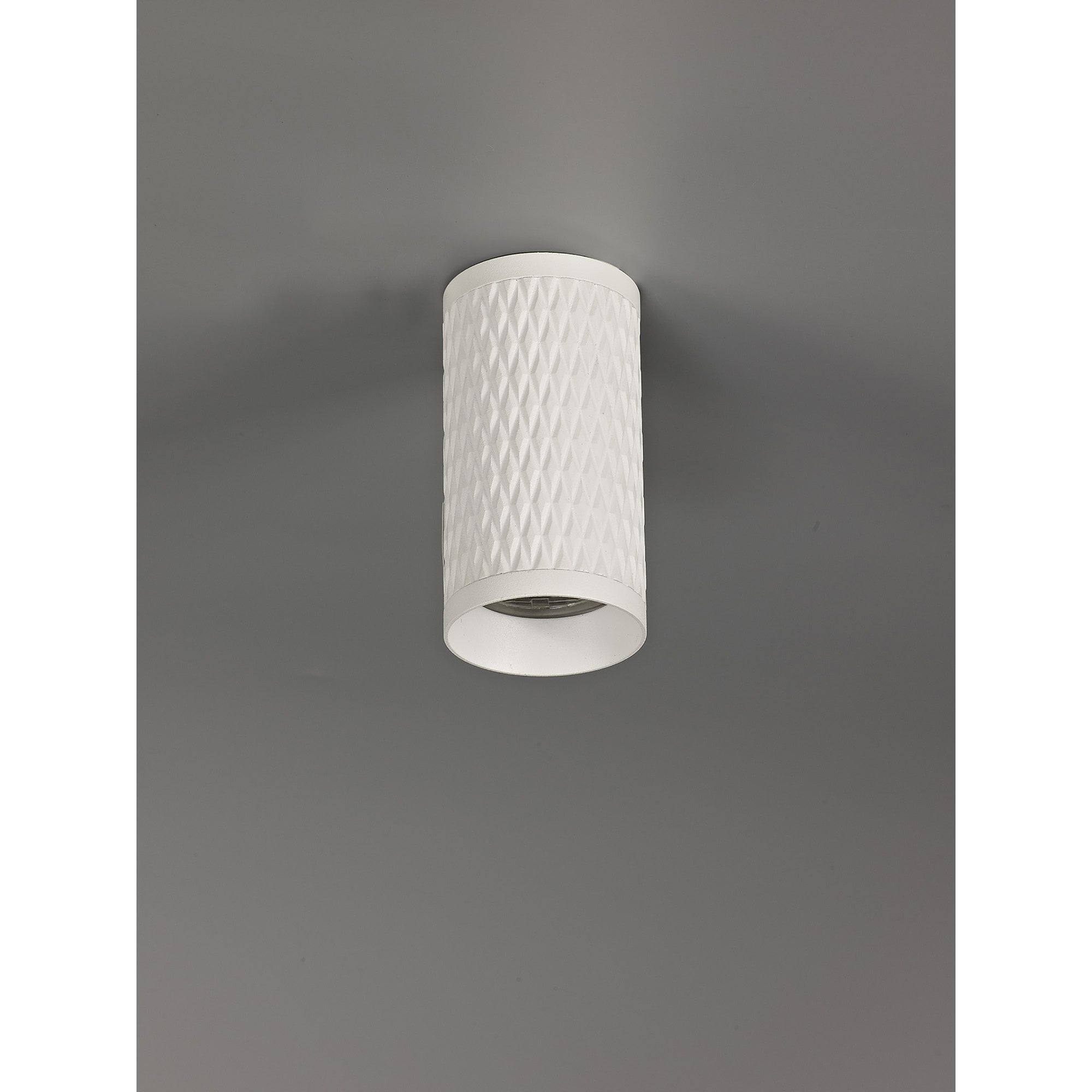 NL80159 Stockholm 11cm Surface Mounted Ceiling  Light 1 Light Sand White