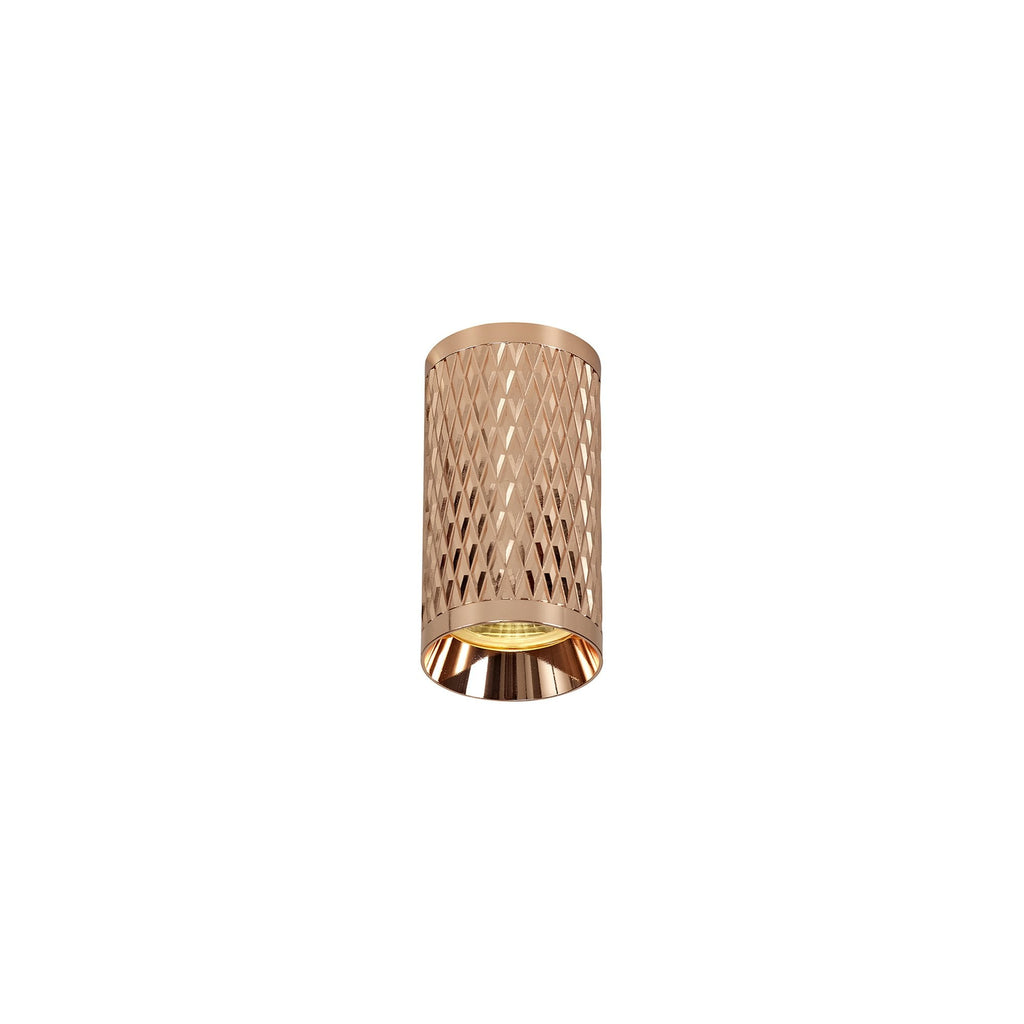 NL80179 Stockholm 11cm Surface Mounted Ceiling  Light 1 Light Rose Gold