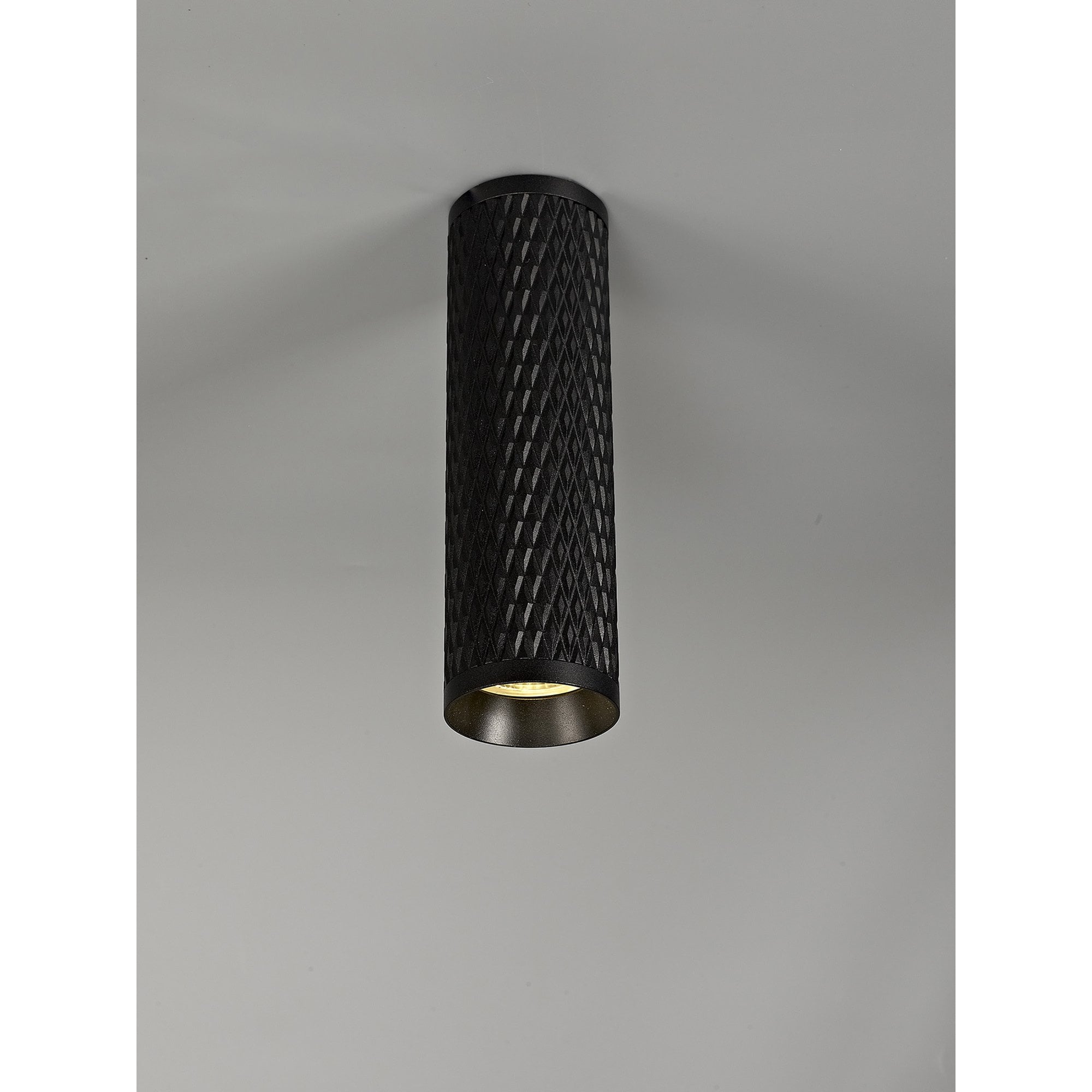 NL80189 Stockholm 20cm Surface Mounted Ceiling  Light 1 Light Sand Black
