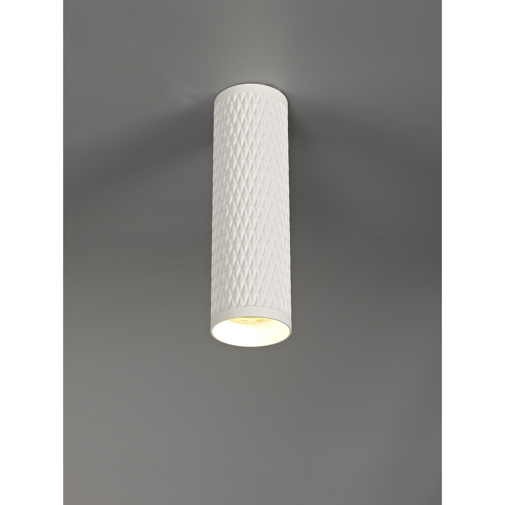 NL80199 Stockholm 20cm Surface Mounted Ceiling  Light 1 Light Sand White
