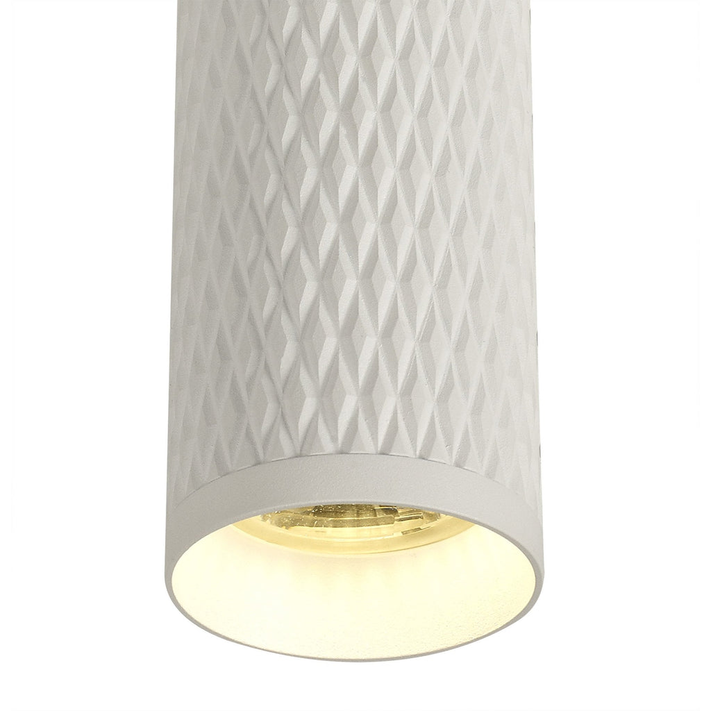 NL80199 Stockholm 20cm Surface Mounted Ceiling  Light 1 Light Sand White