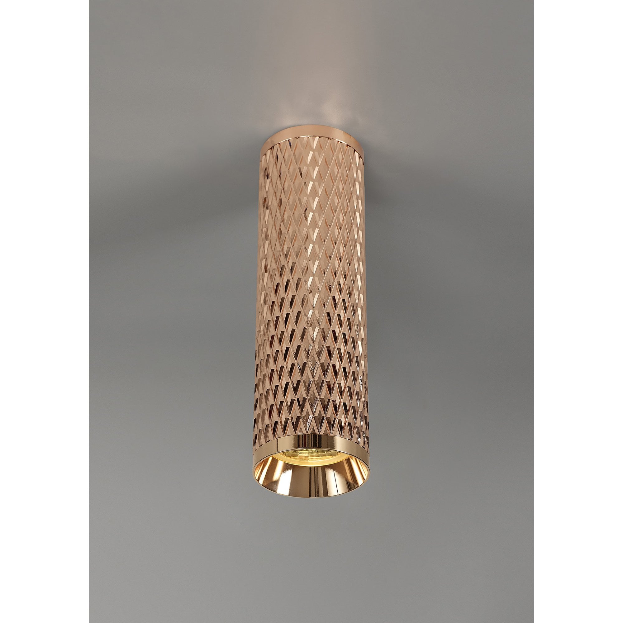 NL80219 Stockholm 20cm Surface Mounted Ceiling  Light 1 Light Rose Gold