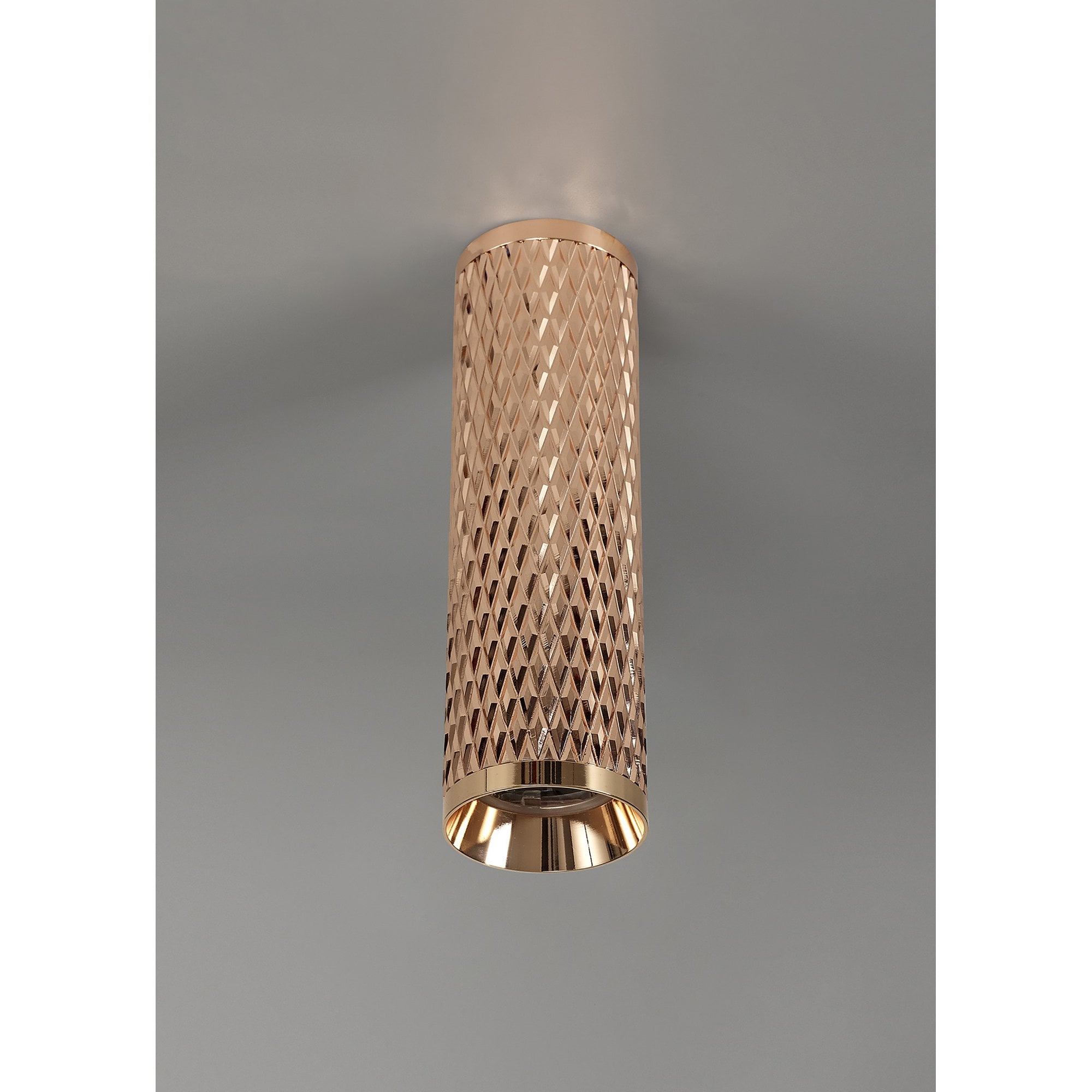NL80219 Stockholm 20cm Surface Mounted Ceiling  Light 1 Light Rose Gold