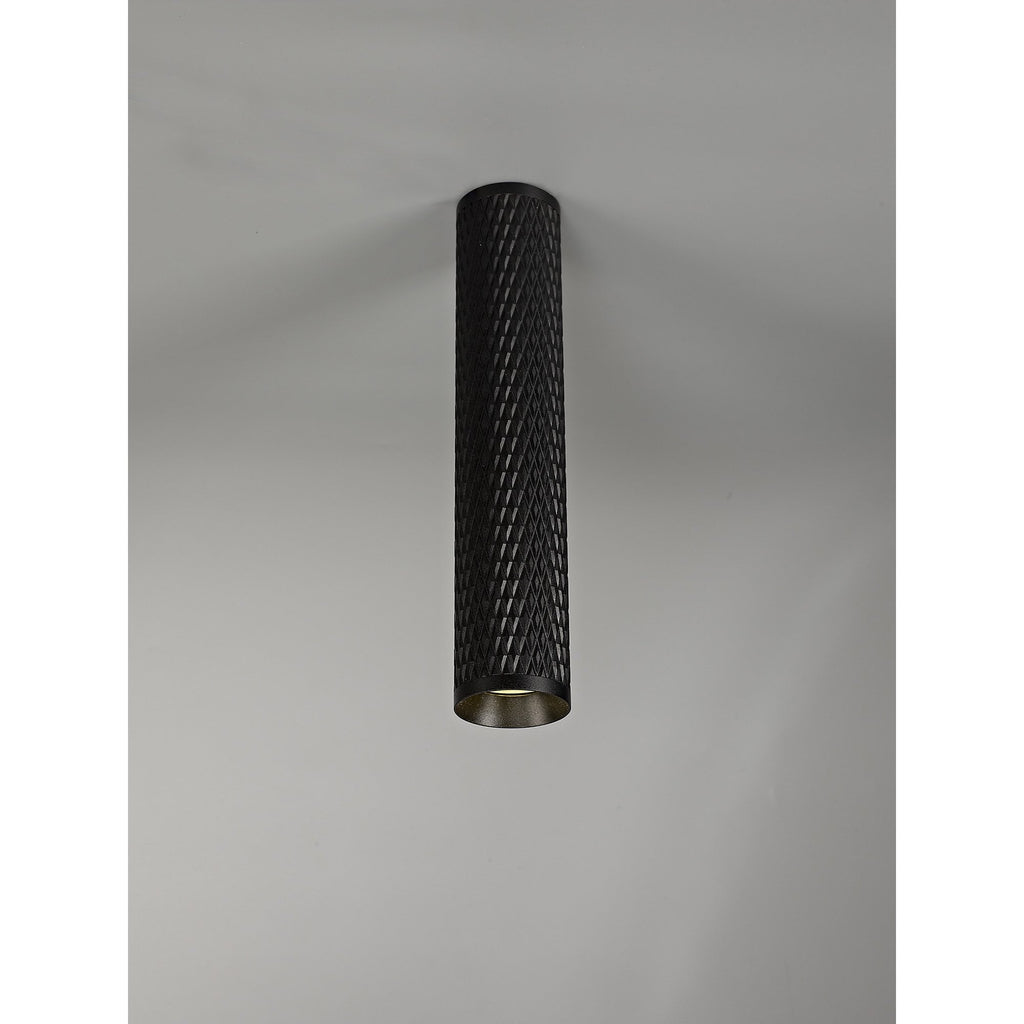 NL80229 Stockholm 30cm Surface Mounted Ceiling  Light 1 Light Sand Black