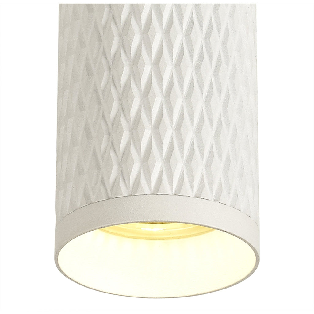 NL80239 Stockholm 30cm Surface Mounted Ceiling  Light 1 Light Sand White