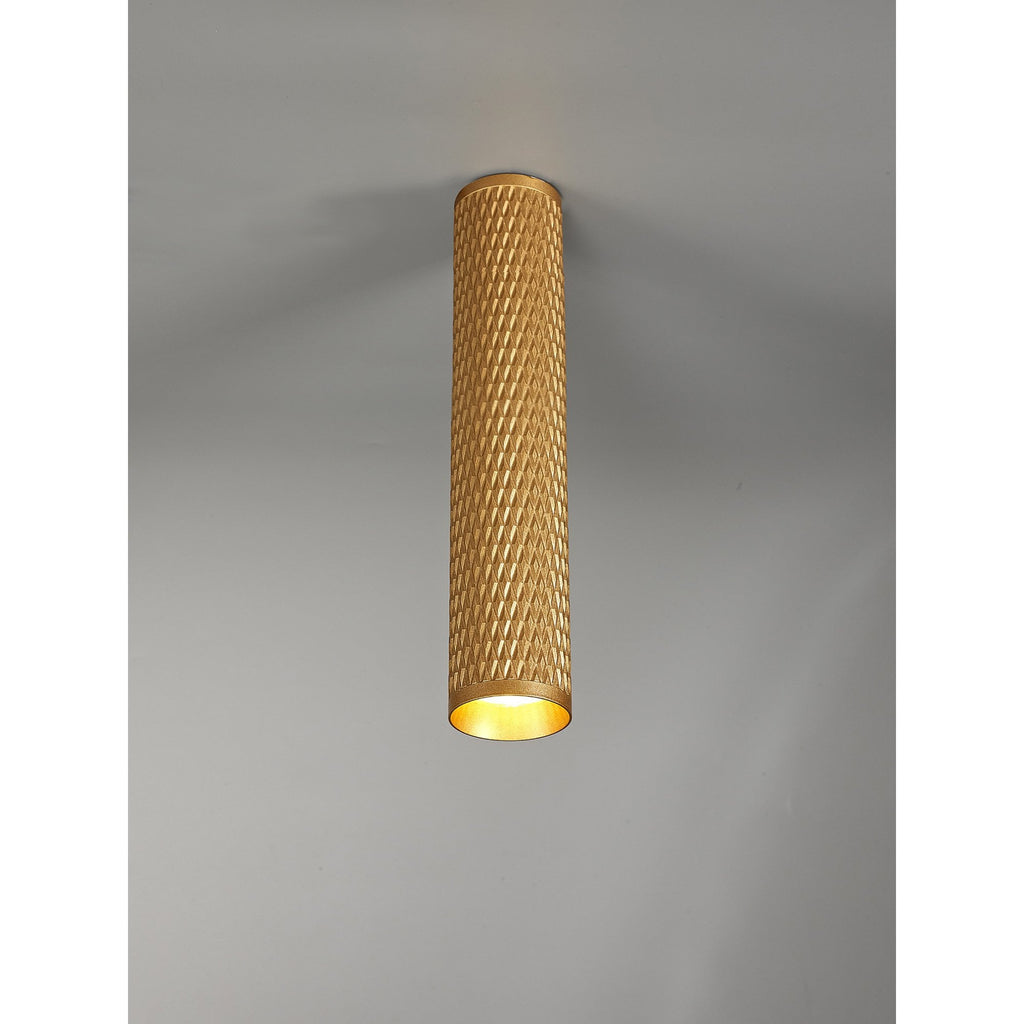NL80249 Stockholm  30cm Surface Mounted Ceiling  Light 1 Light Champagne Gold