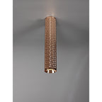 NL80259 Stockholm 30cm Surface Mounted Ceiling  Light 1 Light Rose Gold