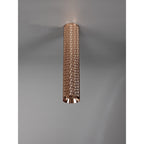 NL80259 Stockholm 30cm Surface Mounted Ceiling  Light 1 Light Rose Gold