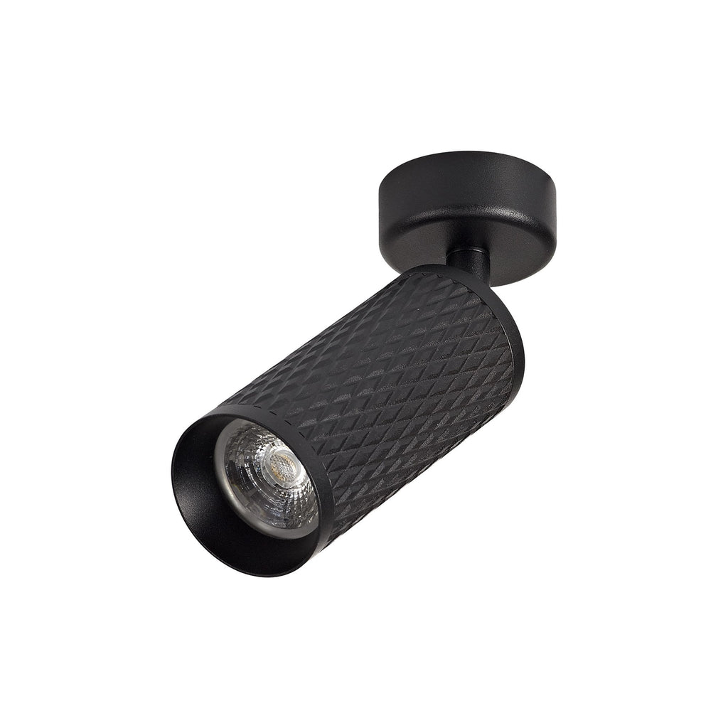 NL80269 Stockholm Surface Mounted Spot  Light 1 Light Sand Black