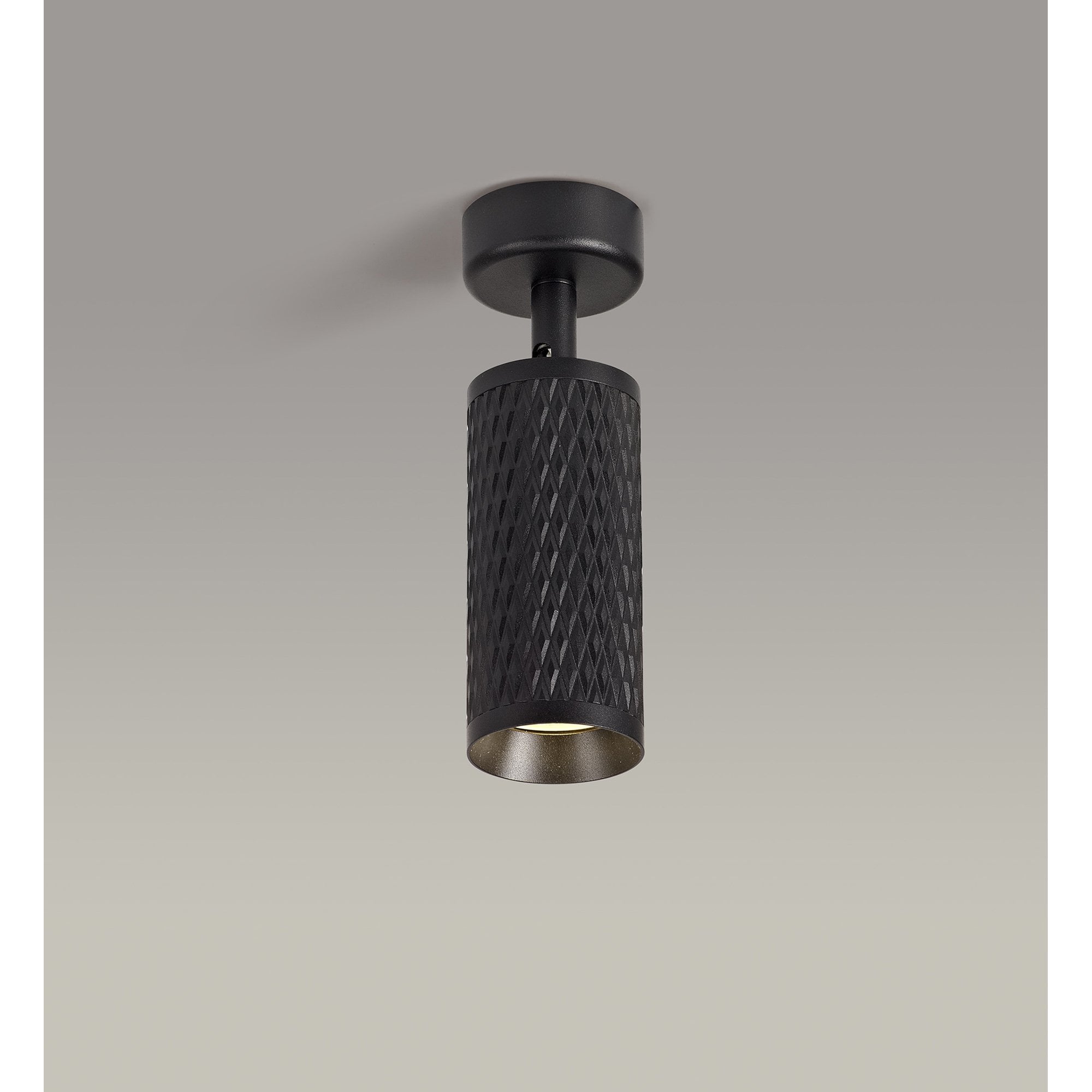 NL80269 Stockholm Surface Mounted Spot  Light 1 Light Sand Black