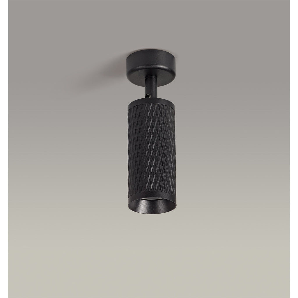 NL80269 Stockholm Surface Mounted Spot  Light 1 Light Sand Black