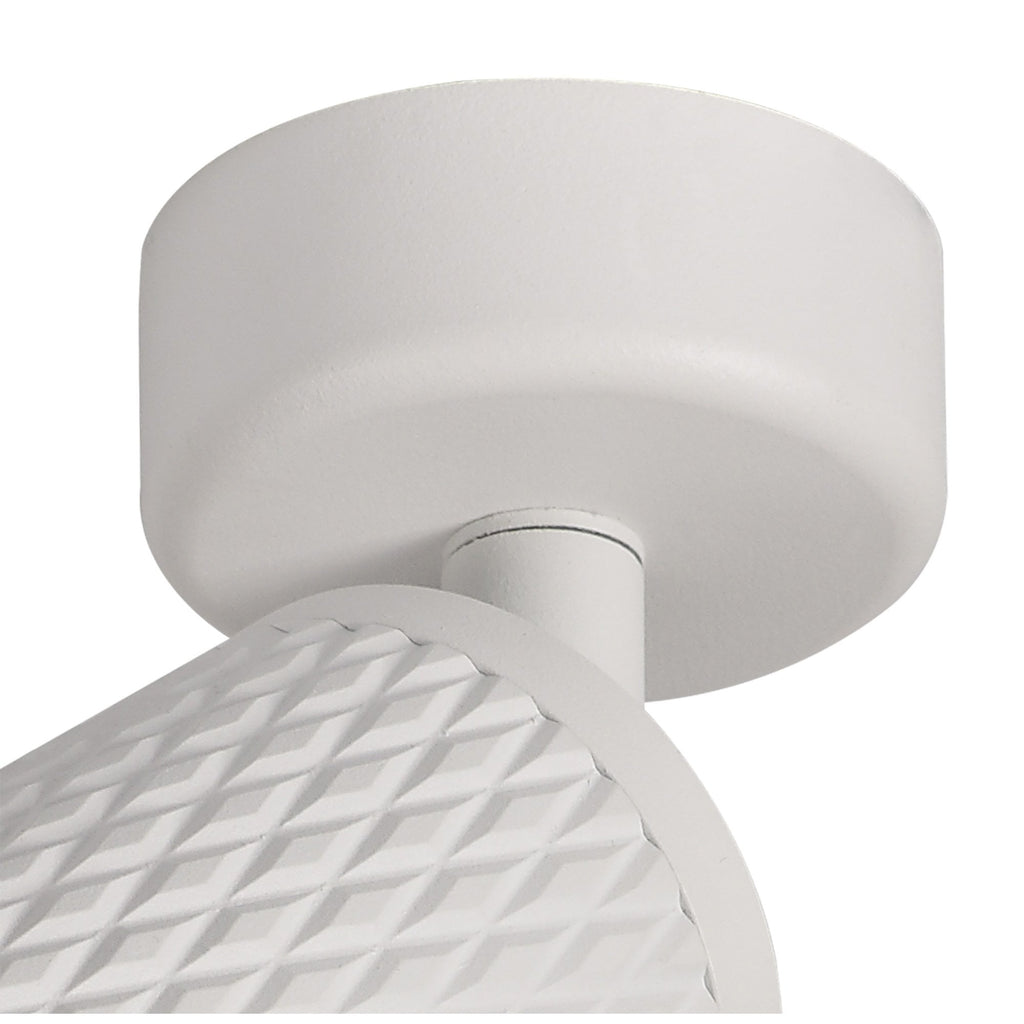 NL80279 Stockholm Surface Mounted Spot  Light 1 Light Sand White