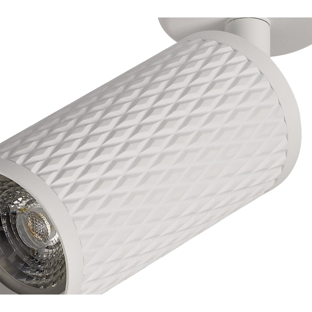 NL80279 Stockholm Surface Mounted Spot  Light 1 Light Sand White