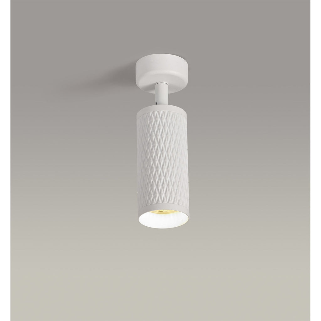 NL80279 Stockholm Surface Mounted Spot  Light 1 Light Sand White