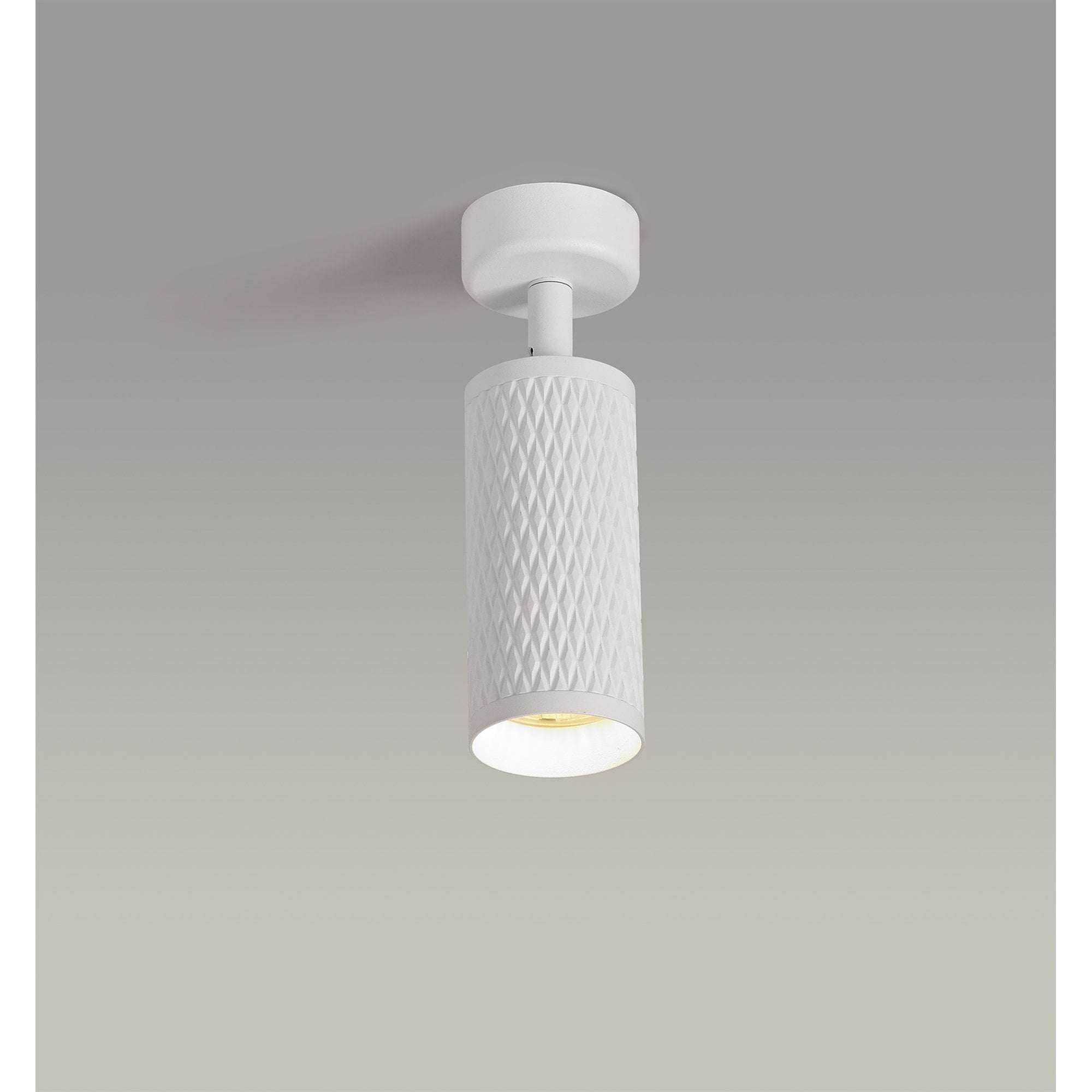 NL80279 Stockholm Surface Mounted Spot  Light 1 Light Sand White
