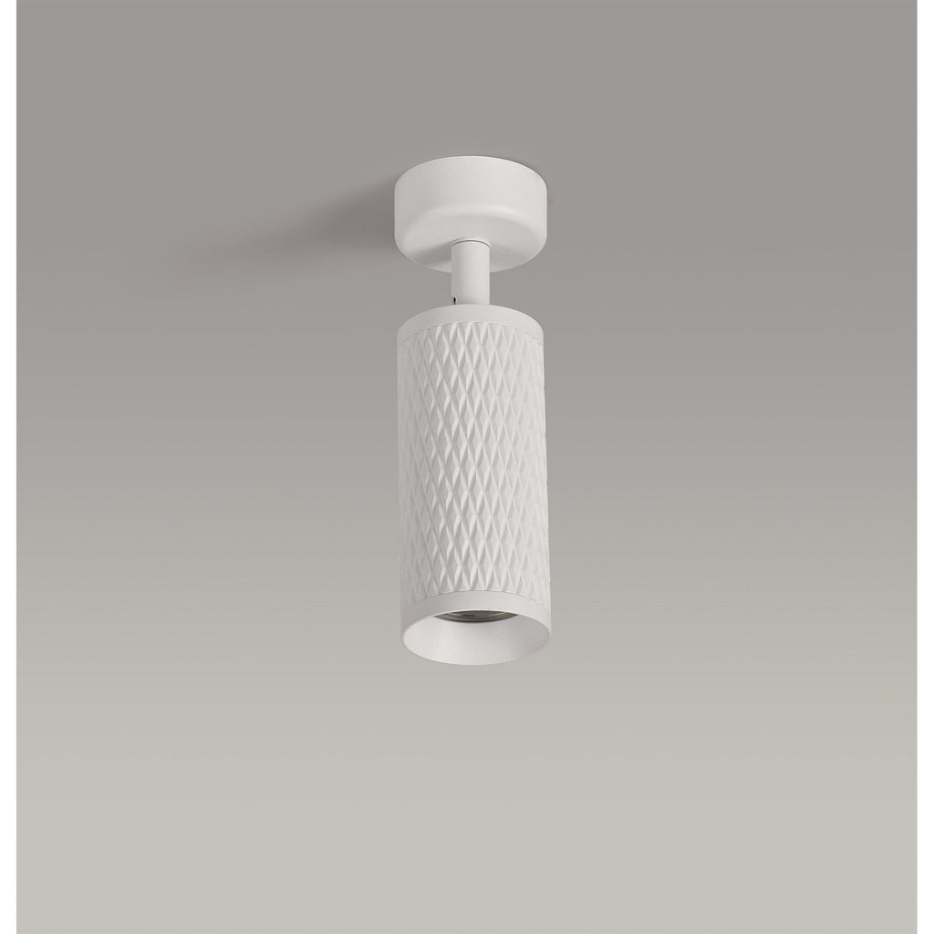 NL80279 Stockholm Surface Mounted Spot  Light 1 Light Sand White