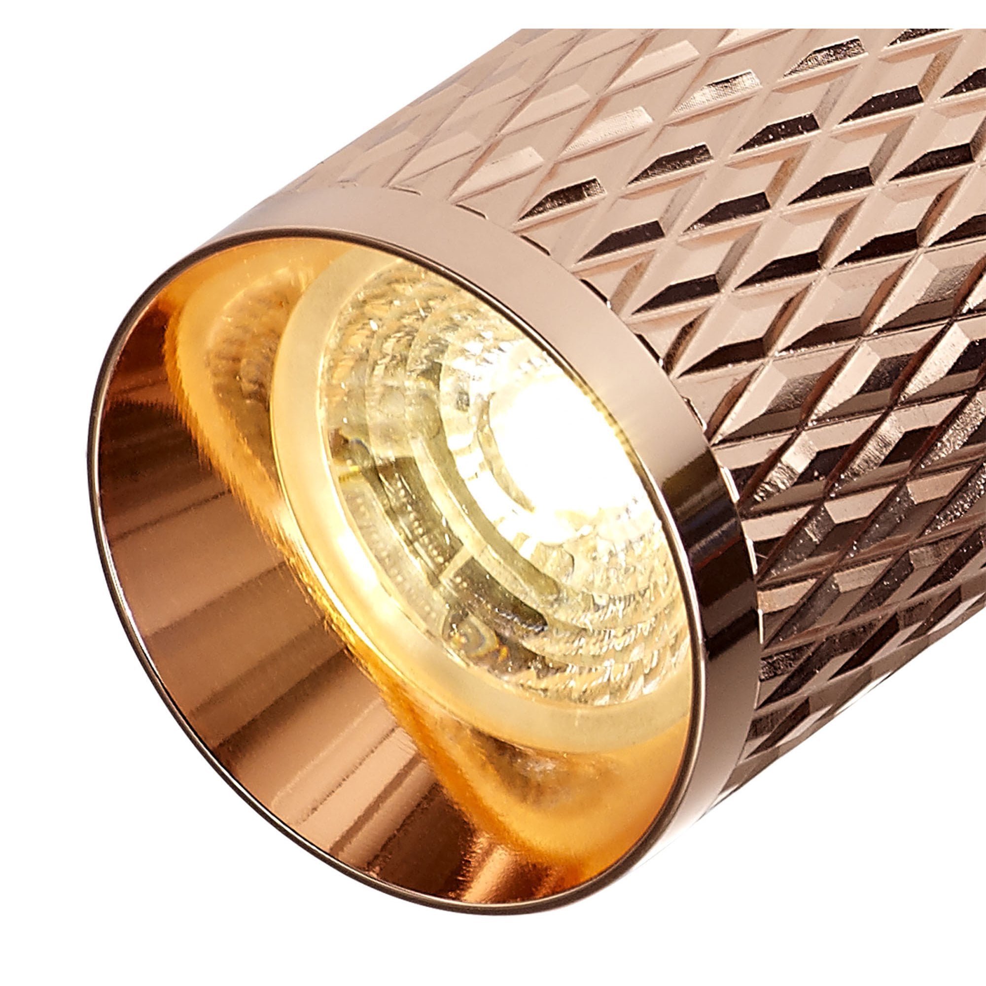 NL80299 Stockholm Surface Mounted Spot  Light 1 Light Rose Gold