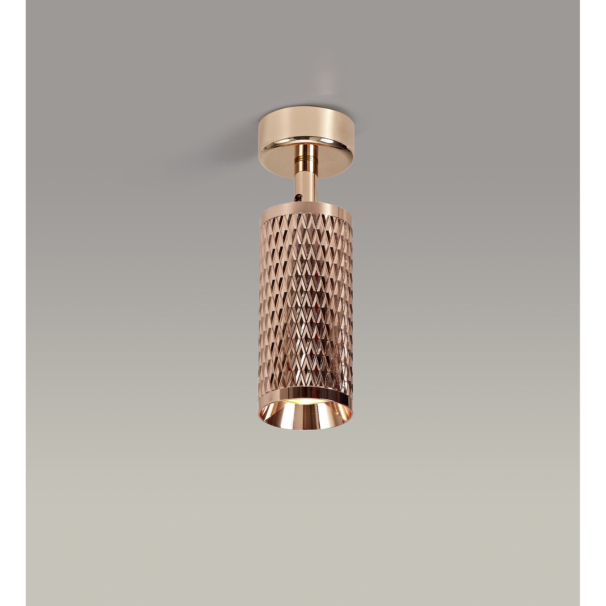 NL80299 Stockholm Surface Mounted Spot  Light 1 Light Rose Gold